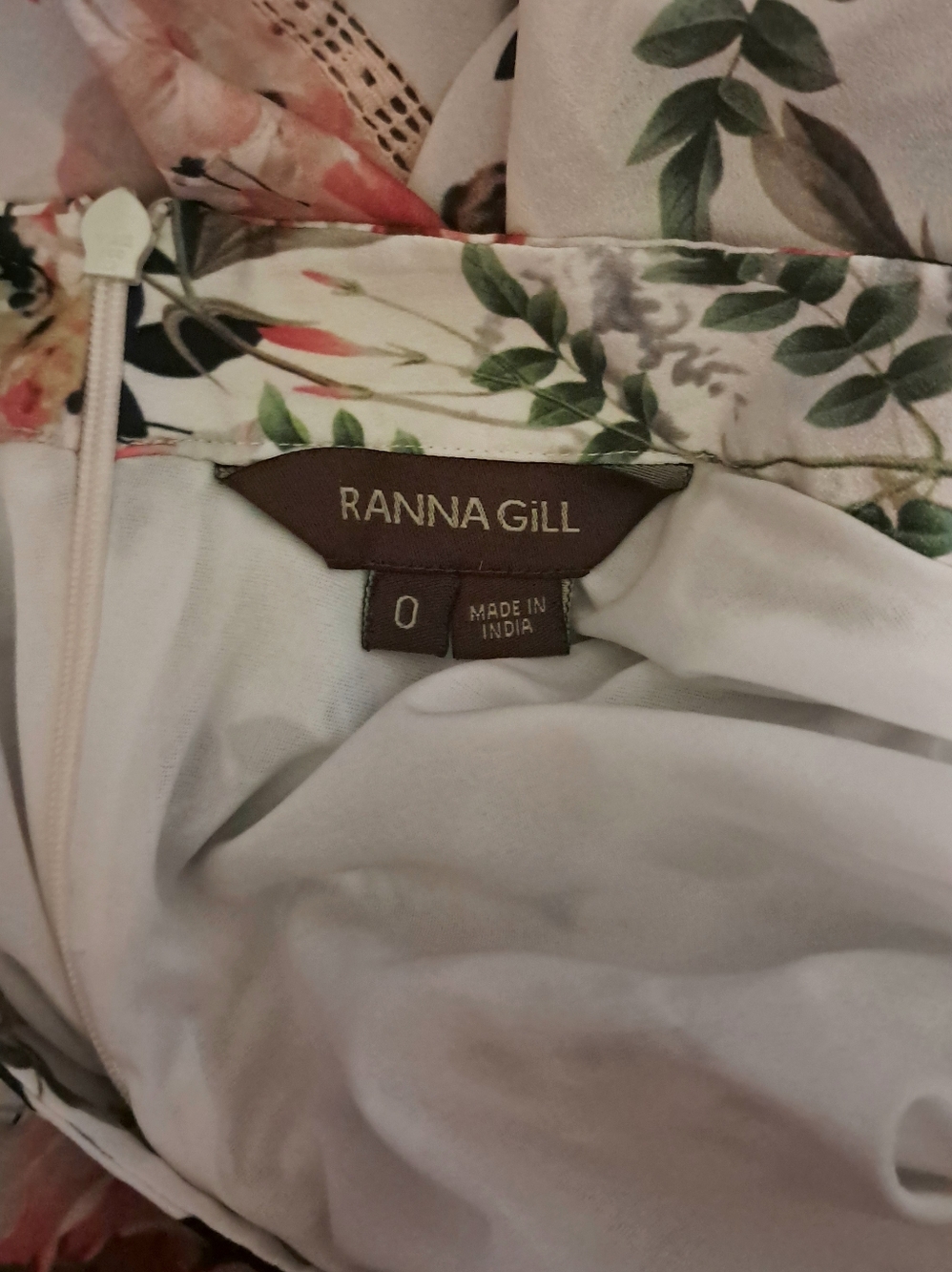 ANTHROPOLOGIE - floral midi skirt - Picture 6 of 8